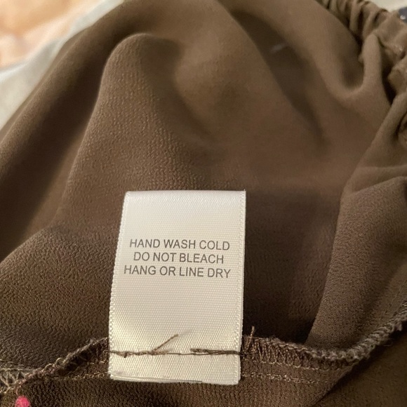 Chloe K Top Size XS black and army green - Picture 5 of 6